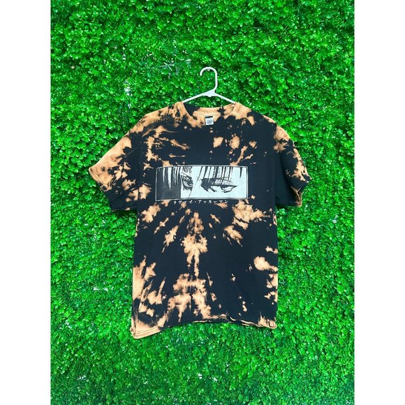 Vintage Acid Wash Anime T-shirt - Adult Mens Large - N127 - Picture 1 of 2